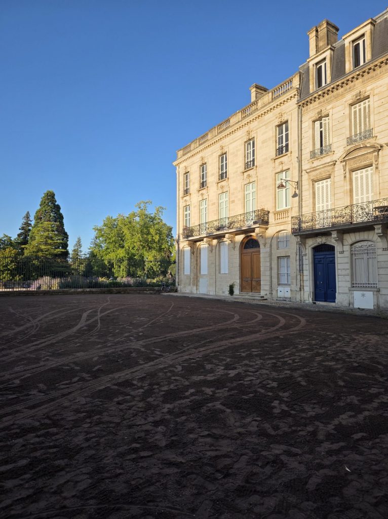 Bordeaux, tournage les Misérables, champ de mars